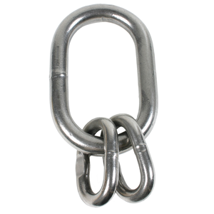 Stainless steel master link assemblies