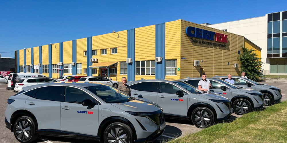 Electric cars in Certex Estonia!